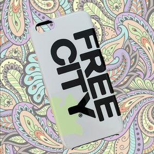 Authentic White Free City LA Logo iPhone 6 Case